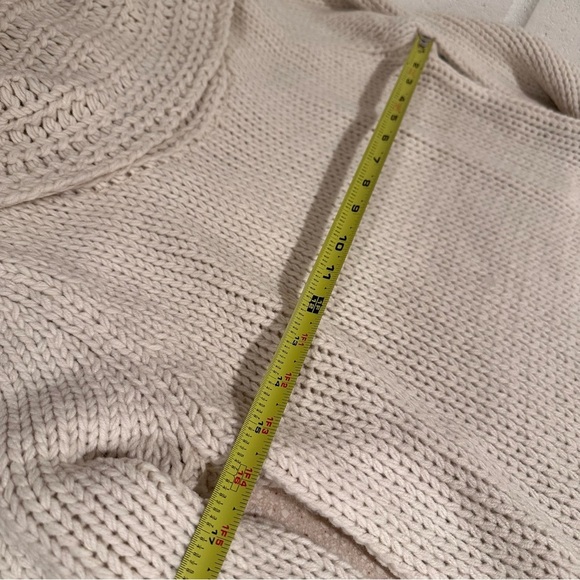 NWT Miracle Sweater M/L Cowl Neck Knit Cable Sweater - Picture 13 of 16